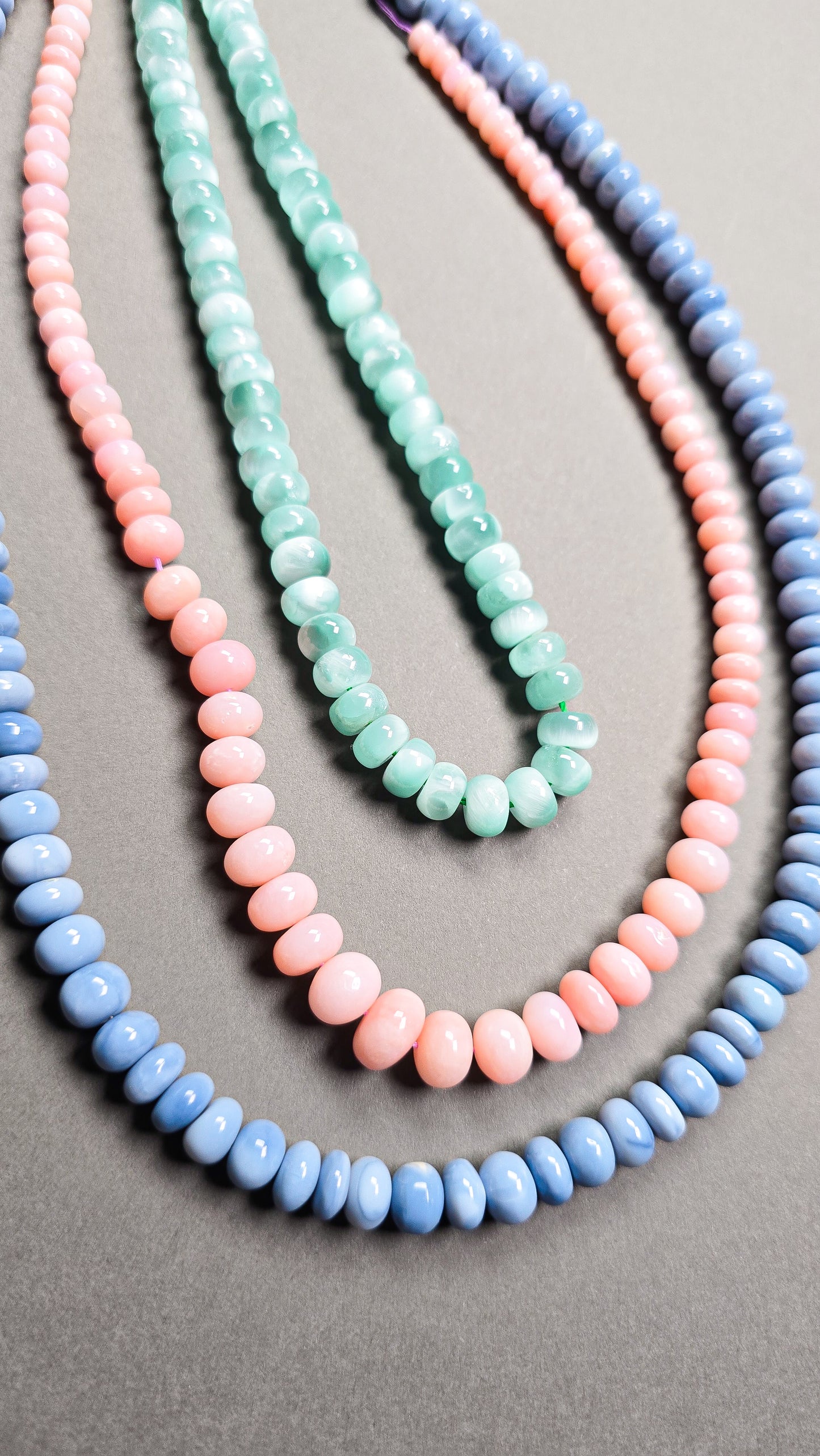 Moonstones Smooth Rondelles