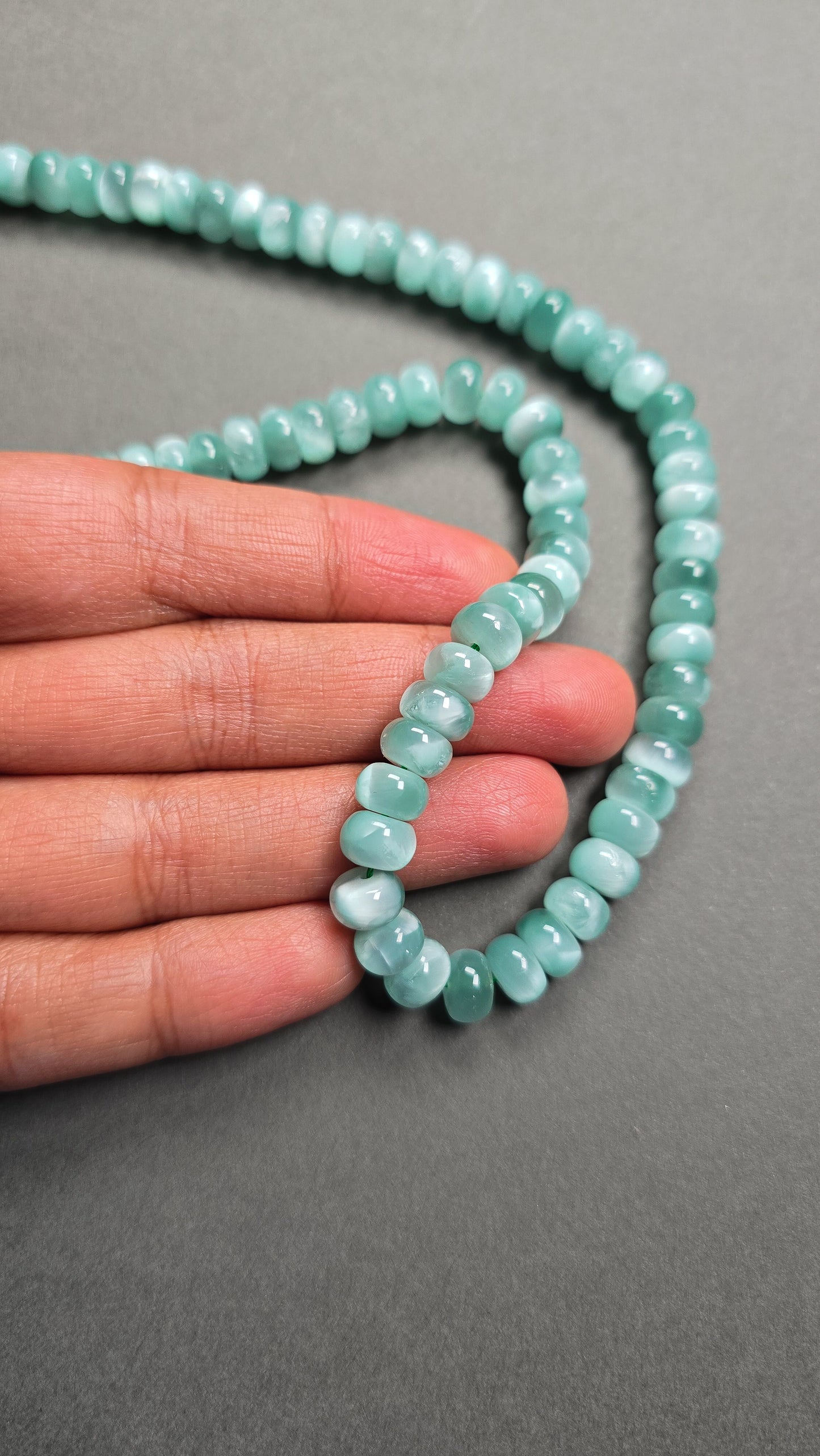 Moonstones Smooth Rondelles